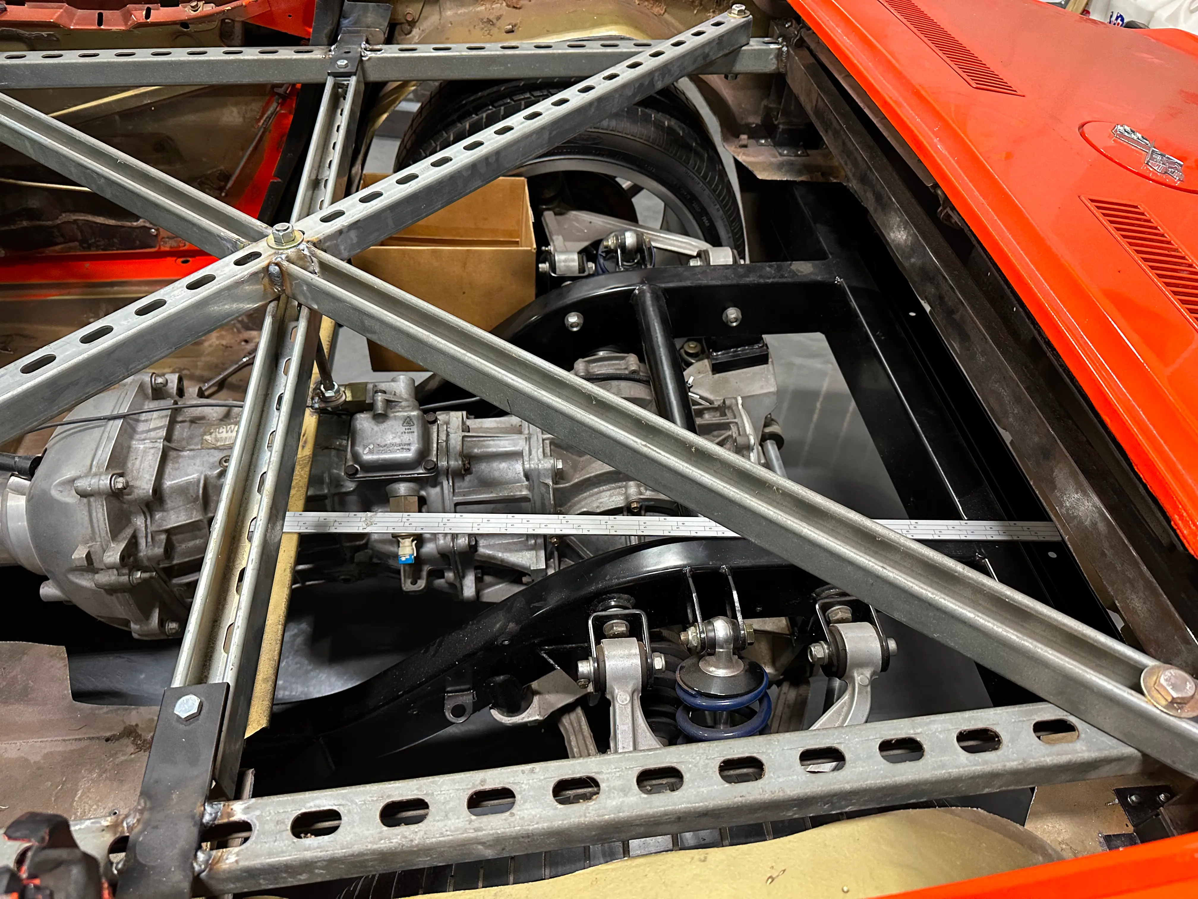 The hole in the rear