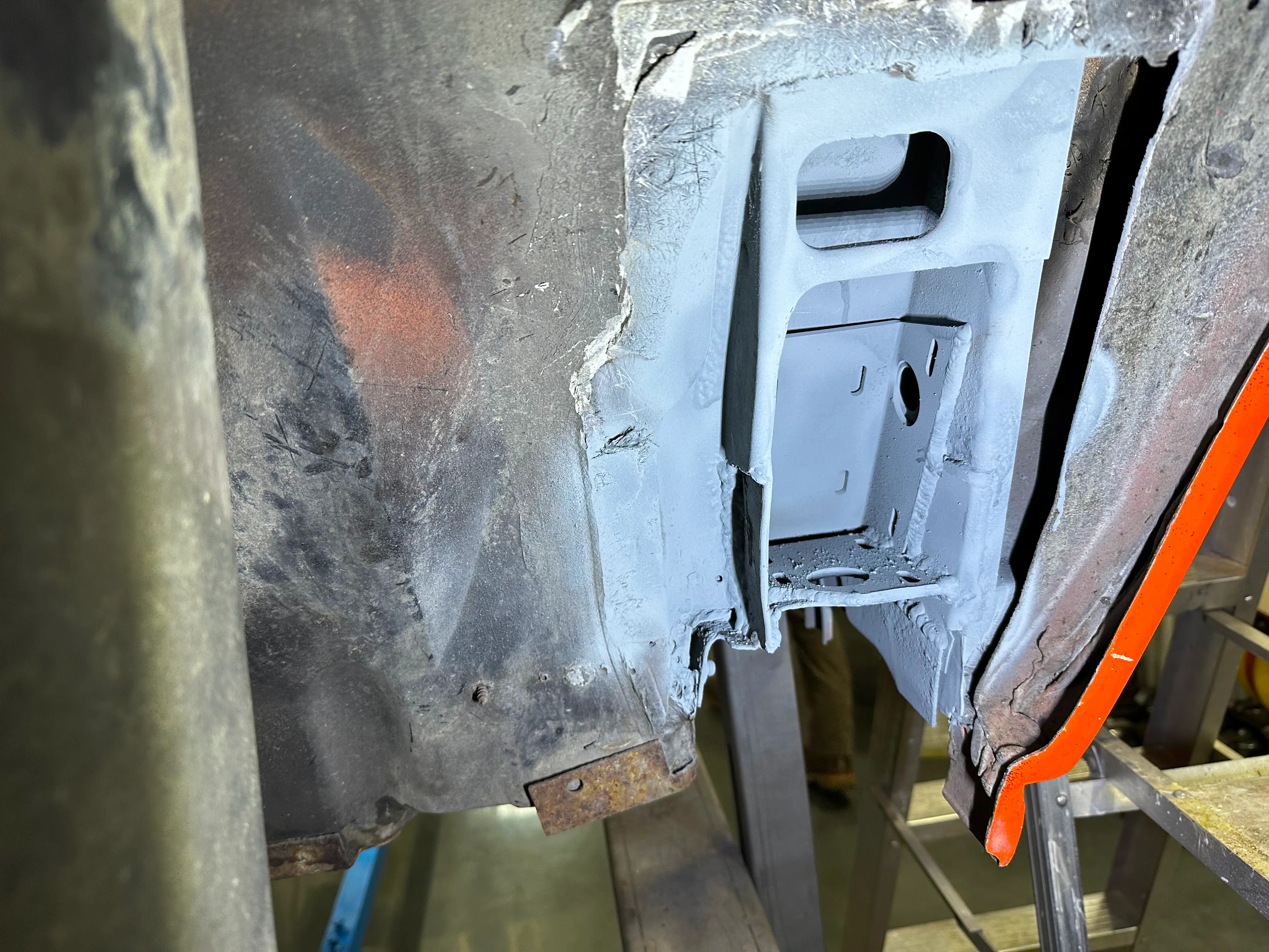 After the number 3 mount was repaired